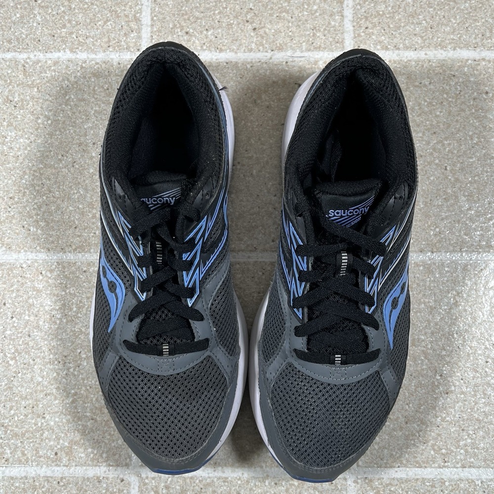 Saucony Cohesion Womens Sioes‎ Gray Blue Size 10 S10628-8 - Picture 2 of 7